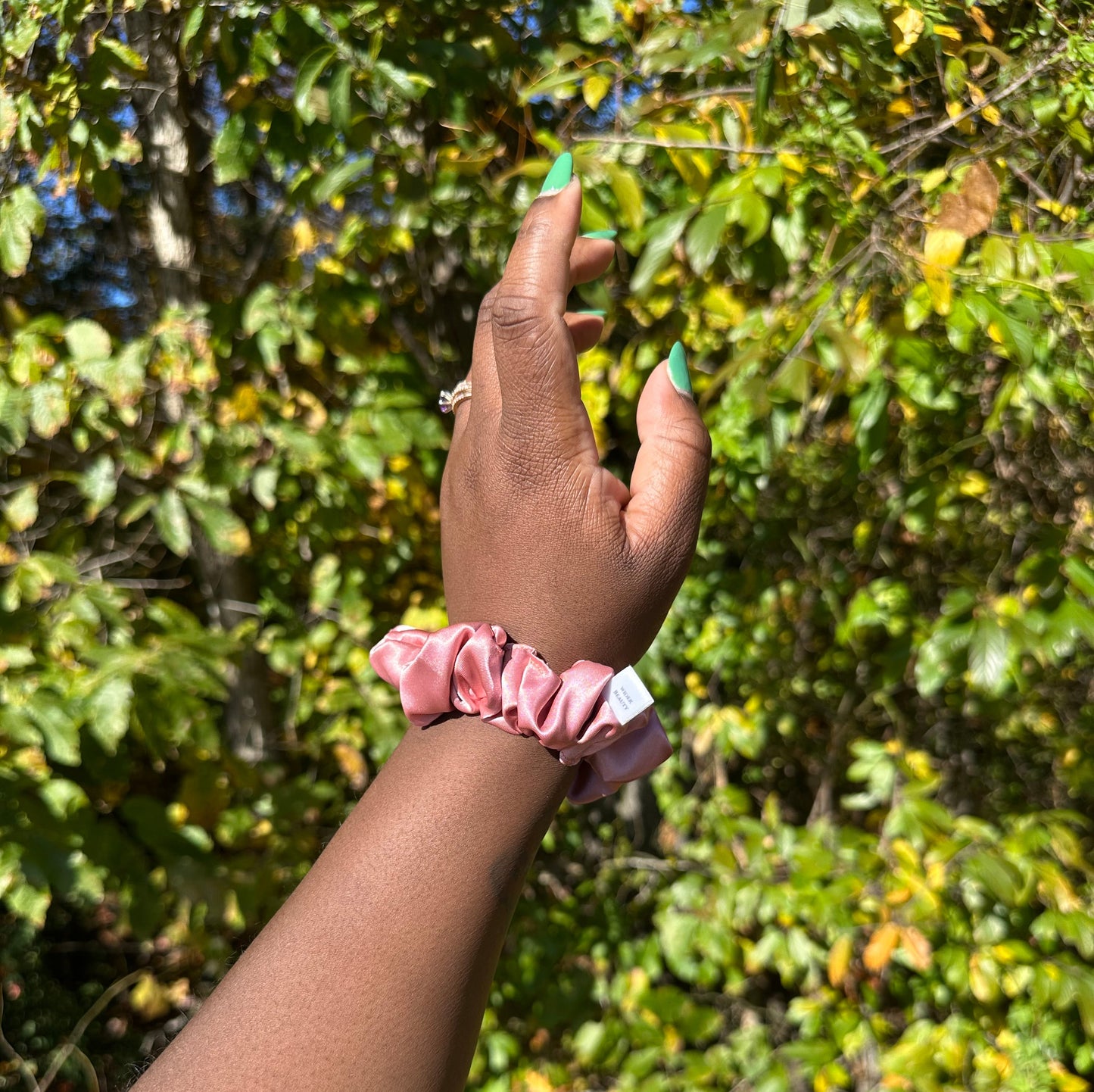 Rosé Pink Scrunchie