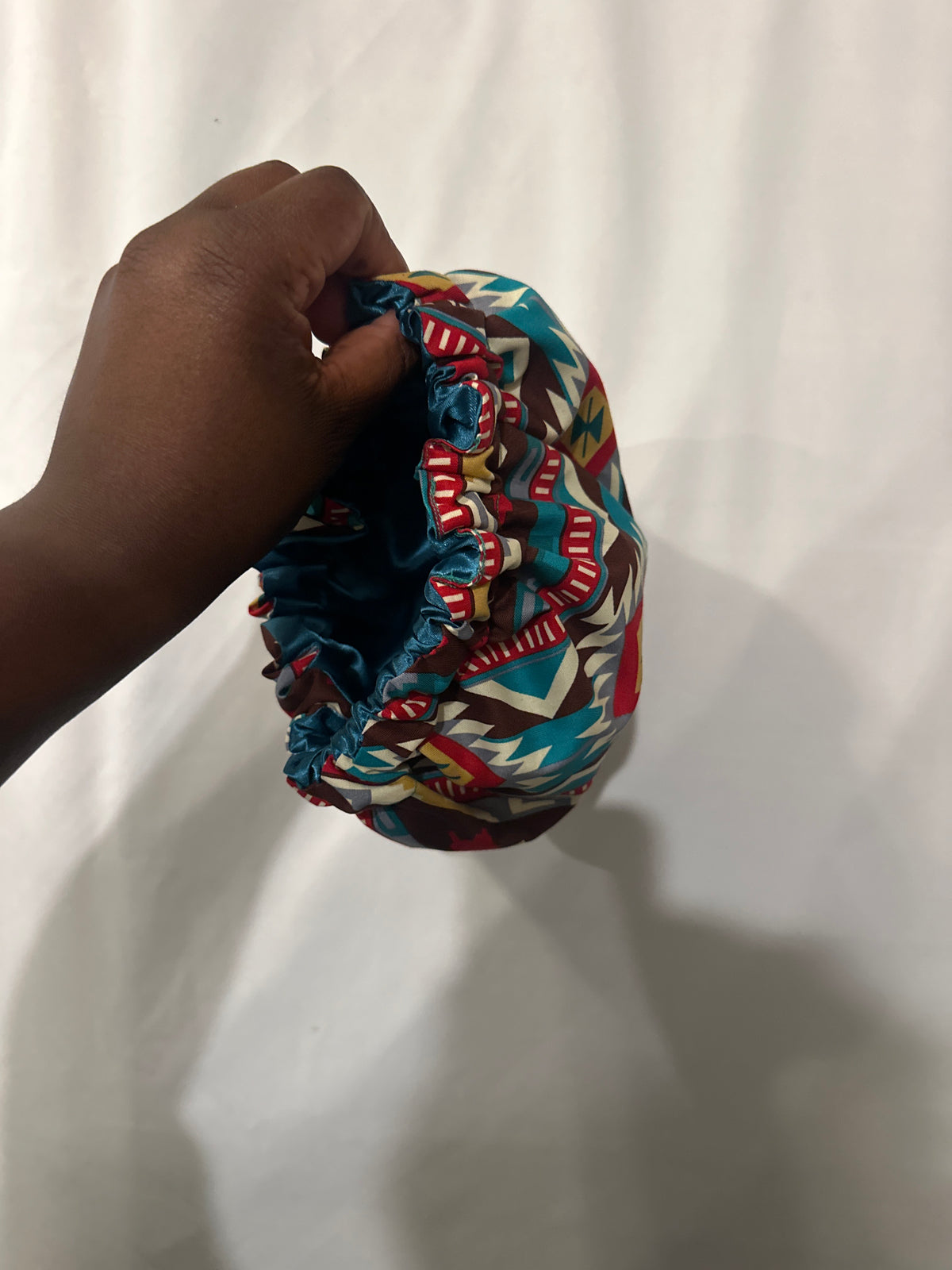 Teal Tribal Bonnet