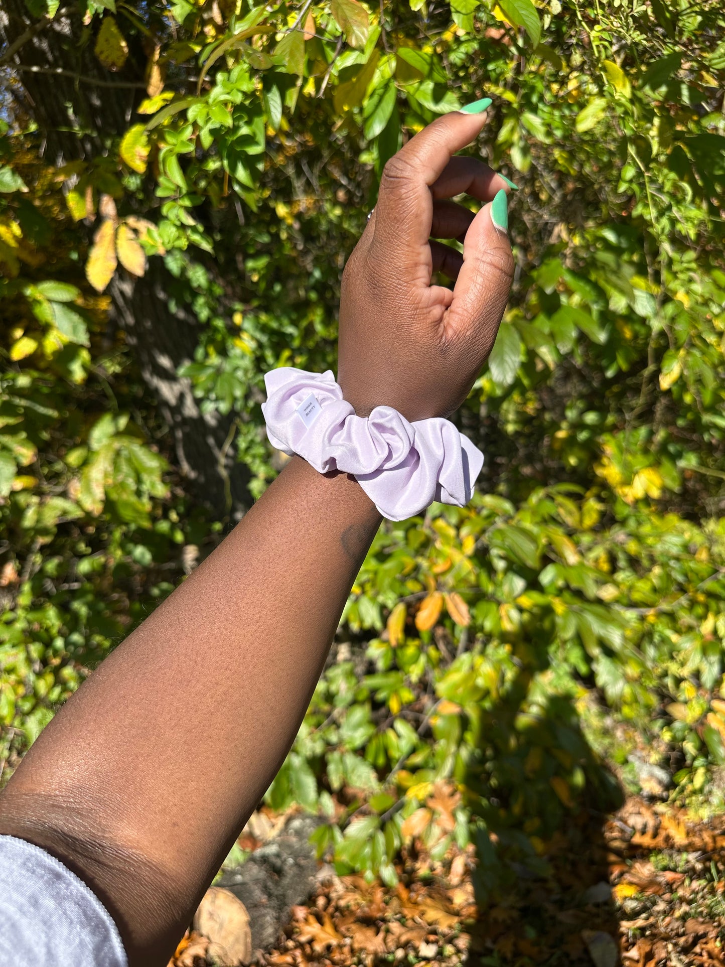 Matte Lilac Scrunchie