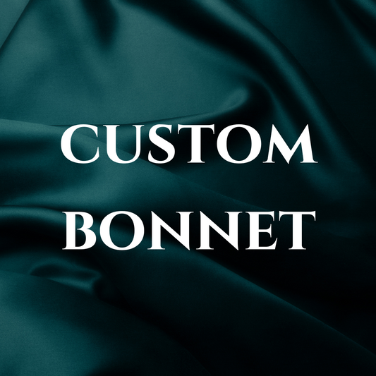 Custom Bonnet for Adults