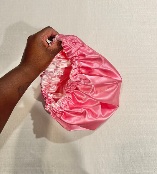Pink Reversible Bonnet