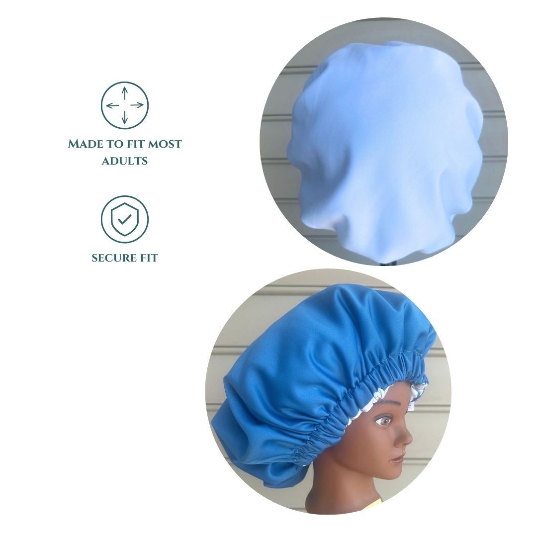 Blue Reversible Bonnet