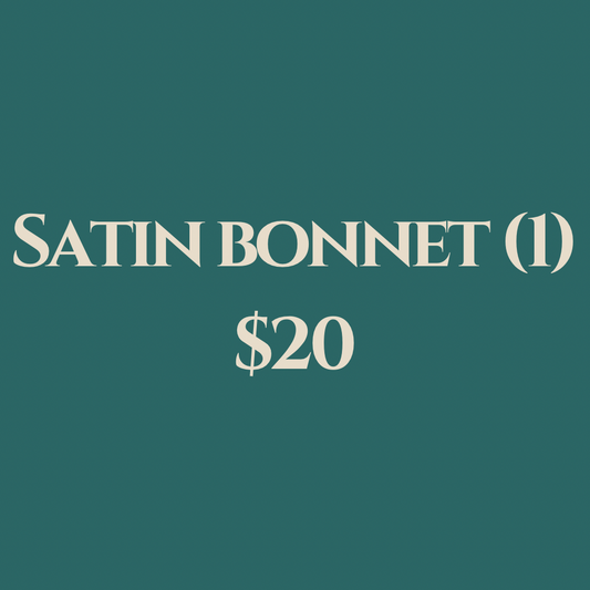Satin Bonnet - Single