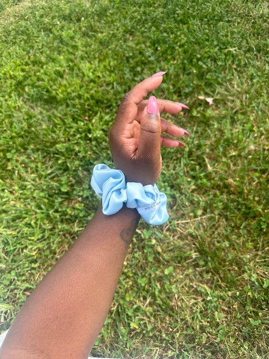 Baby Blue Scrunchie